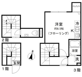 ラフォルテ白金の物件間取画像